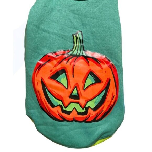MED 🎃 Halloween Jack-o-lantern Hyde & EEK! Boutique Pumpkin CAT & DOG Costume - Picture 4 of 17